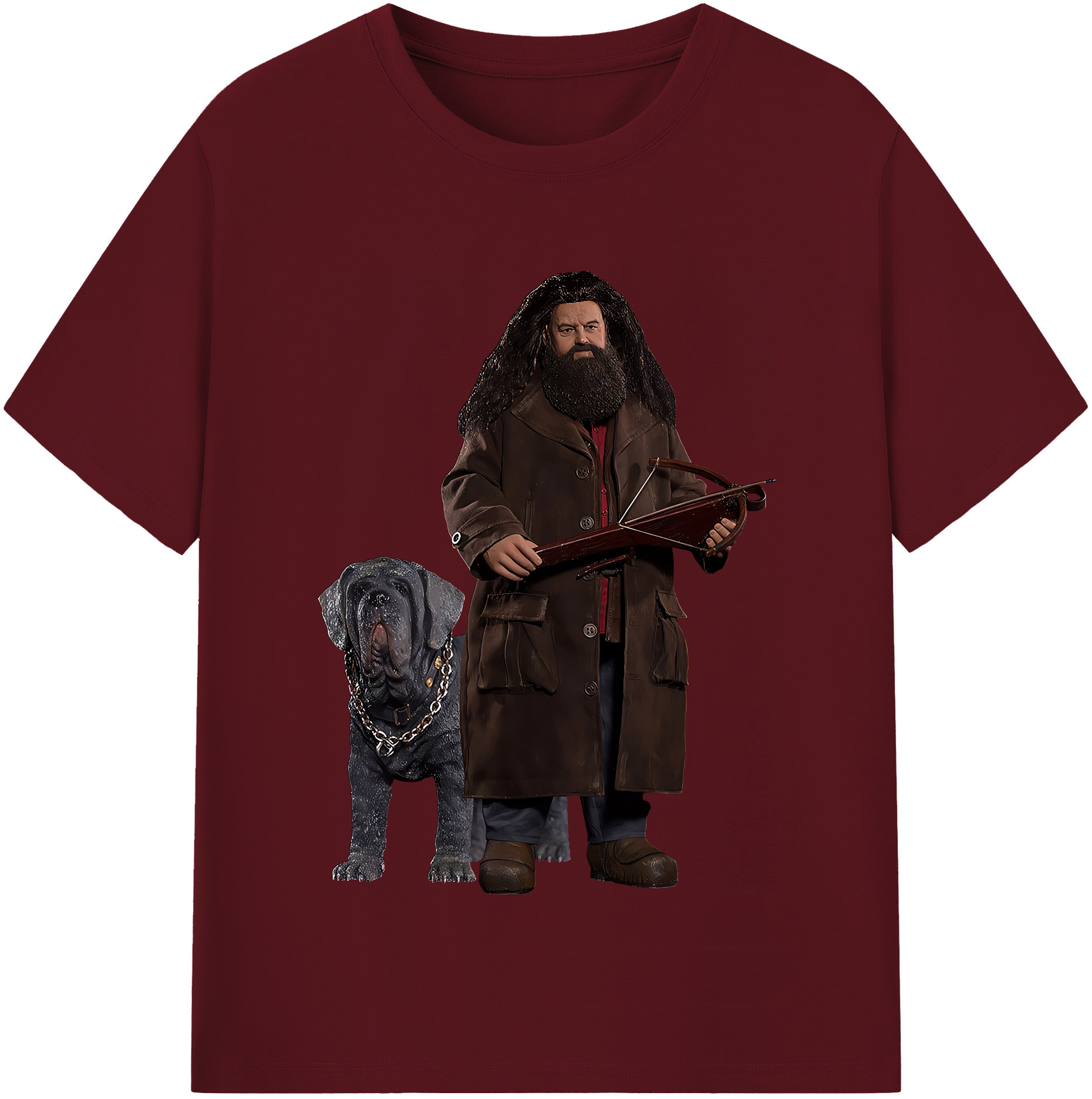 （画像用） Harry Potter ハリー・ポッターシリーズ 綿100％半袖Tシャツ（フロントプリント）